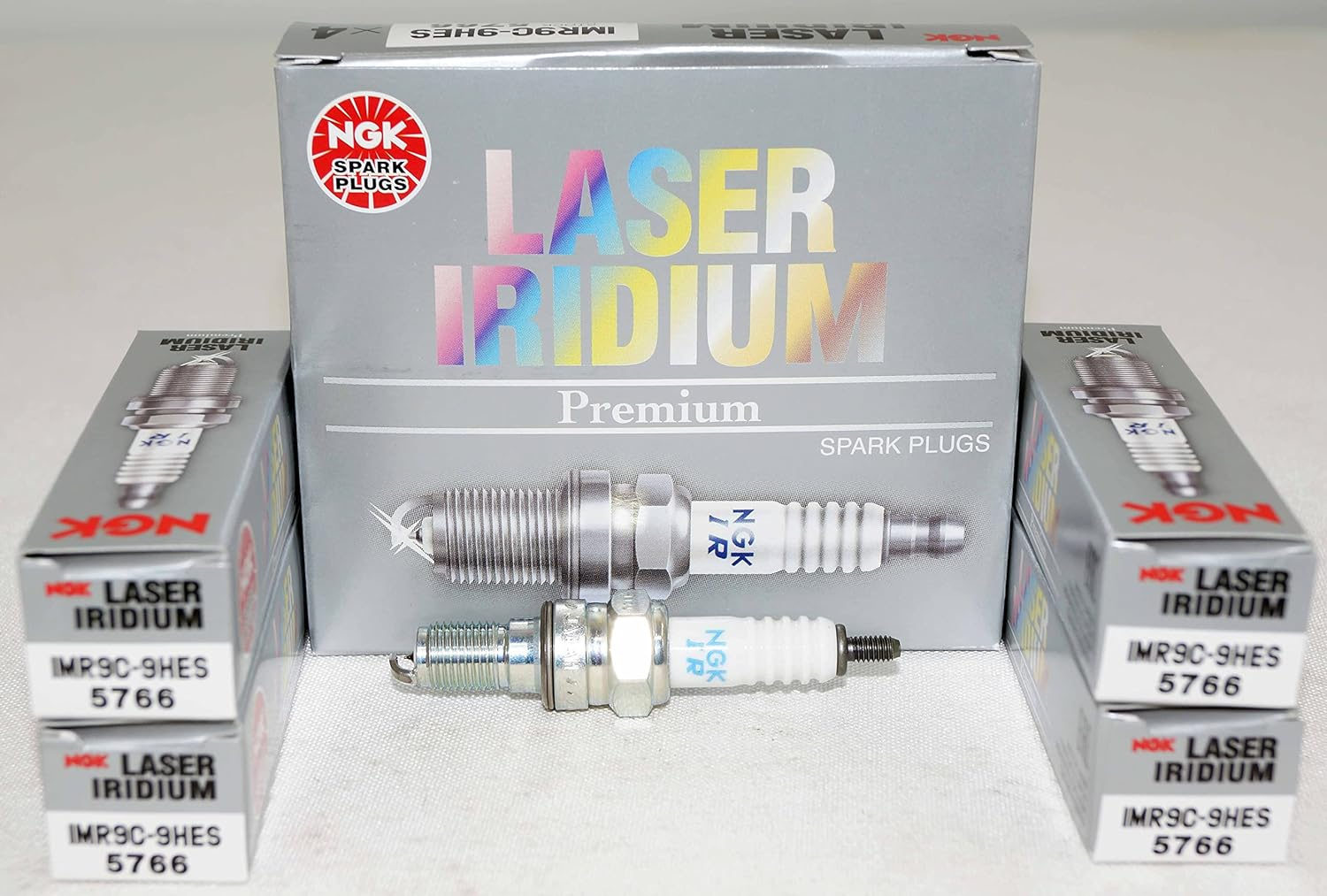 NGK IMR9C-9HES - Iridium Platinum Spark Plug - 4-Pack/--