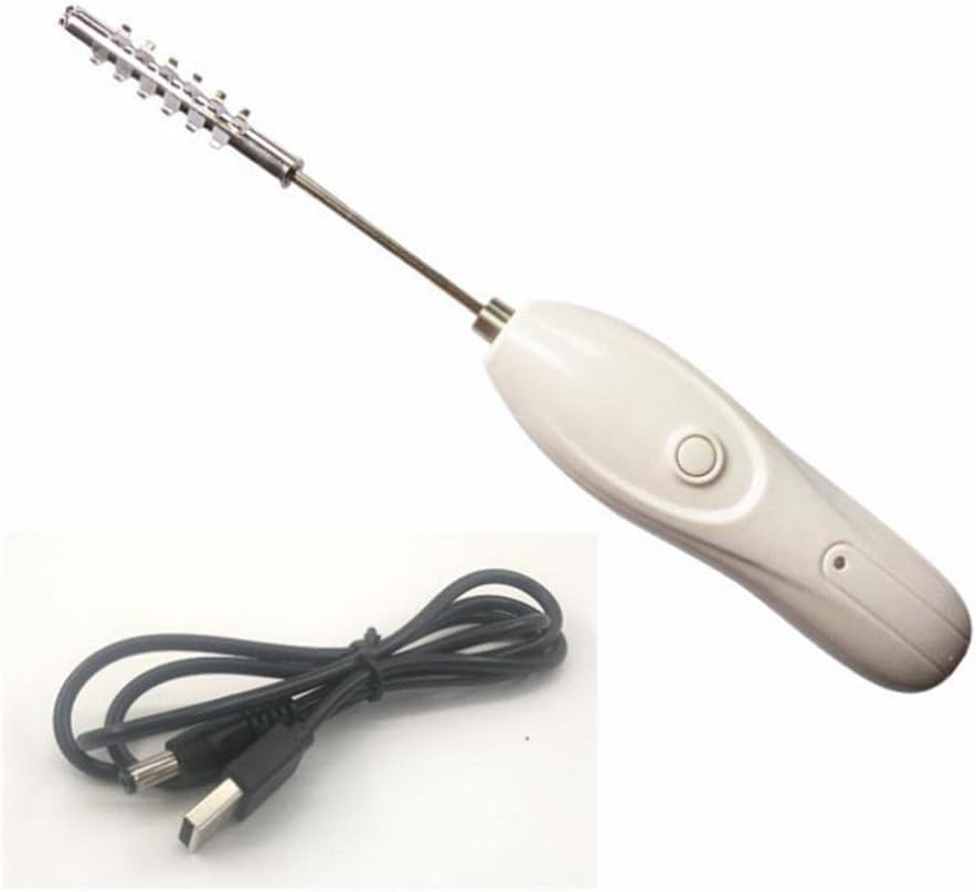 Electric Vegetable Corer Portable White Kitchen Gadgets Tool Fruit Corer Scraping Scale Machine for Kitchen Carving Coring Cucumber Pumpkin image number 2