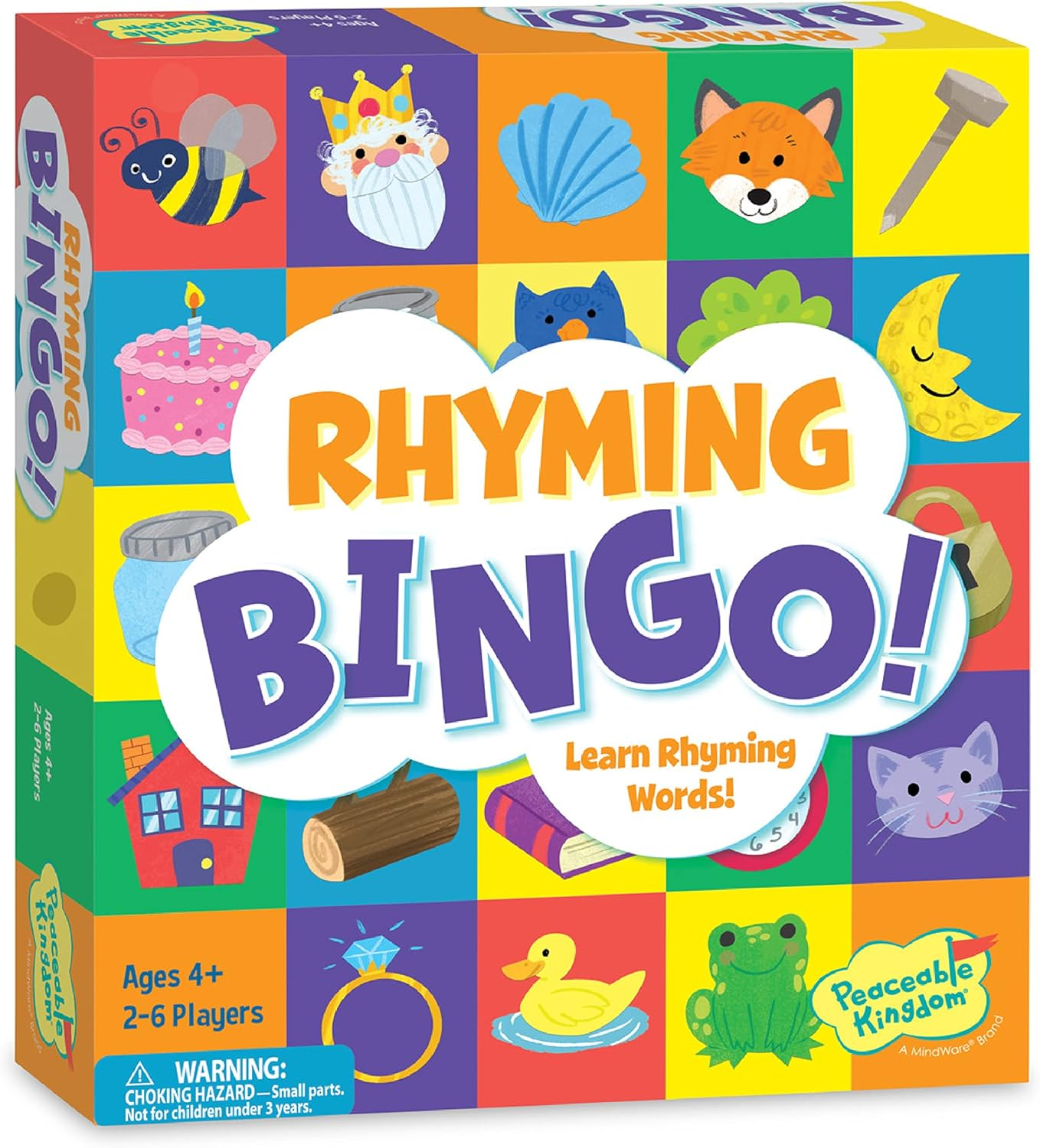 Peaceable Kingdom | Bingo: Rhyming Bingo! image number 4