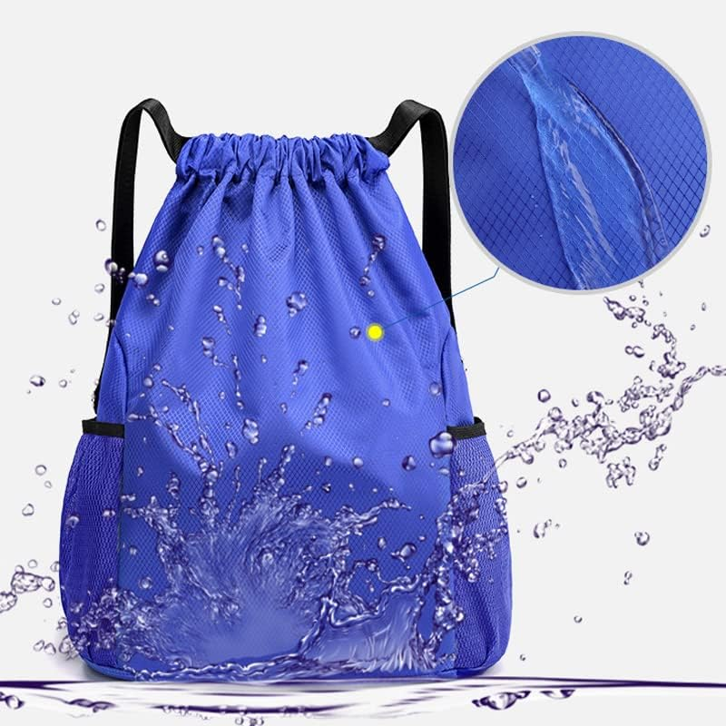 Sports Backpacks Large Capacity Waterproof Bag Stylish Sport Bag for Gym, Travel, and Outdoor Activities, Unisex, Oxford Material - Grey image number 7