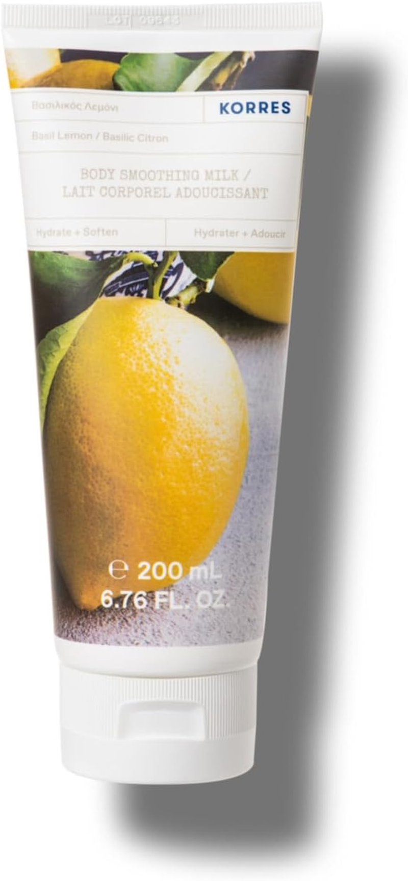 KORRES Basil Lemon Body Smoothing Milk image number 5