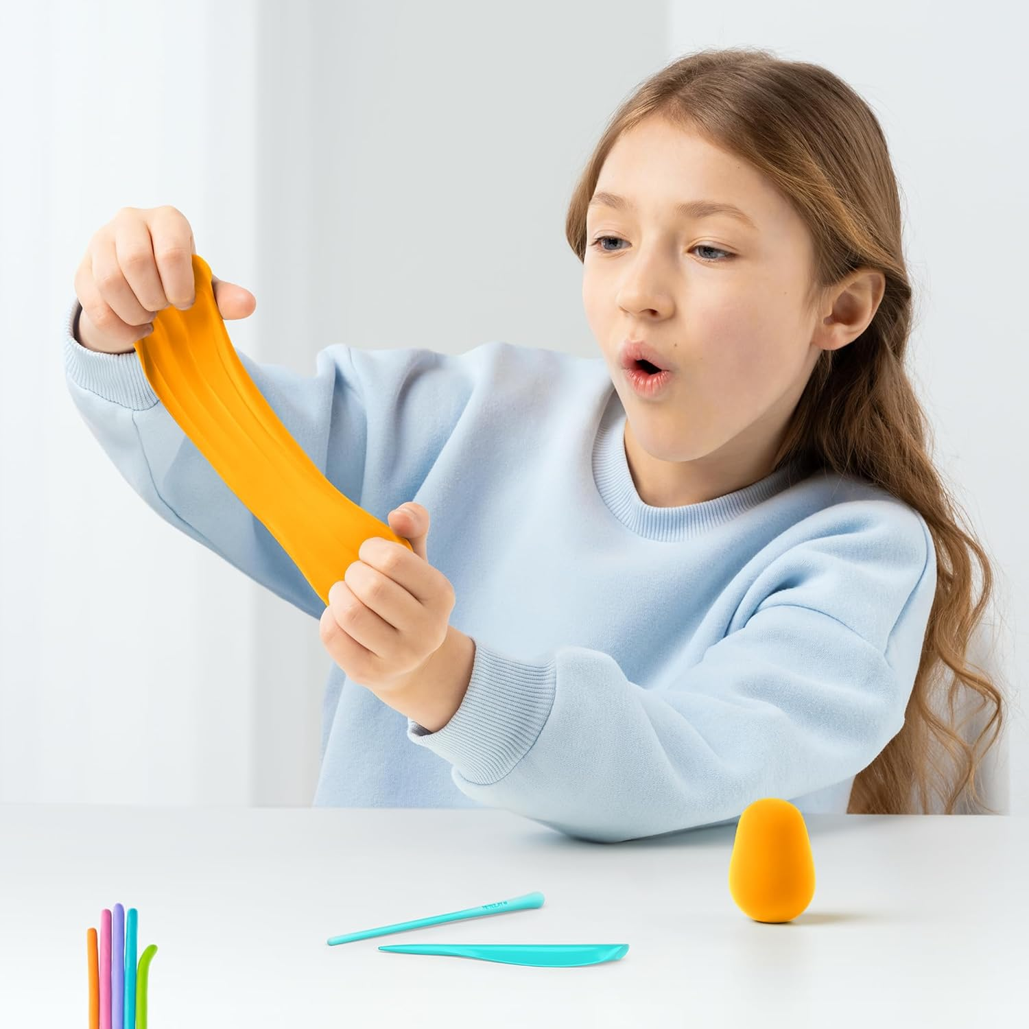 Hey Clay Dog Story &ndash; 15 Cans of Air-Drying Clay with Sculpting Tools & Interactive App image number 4