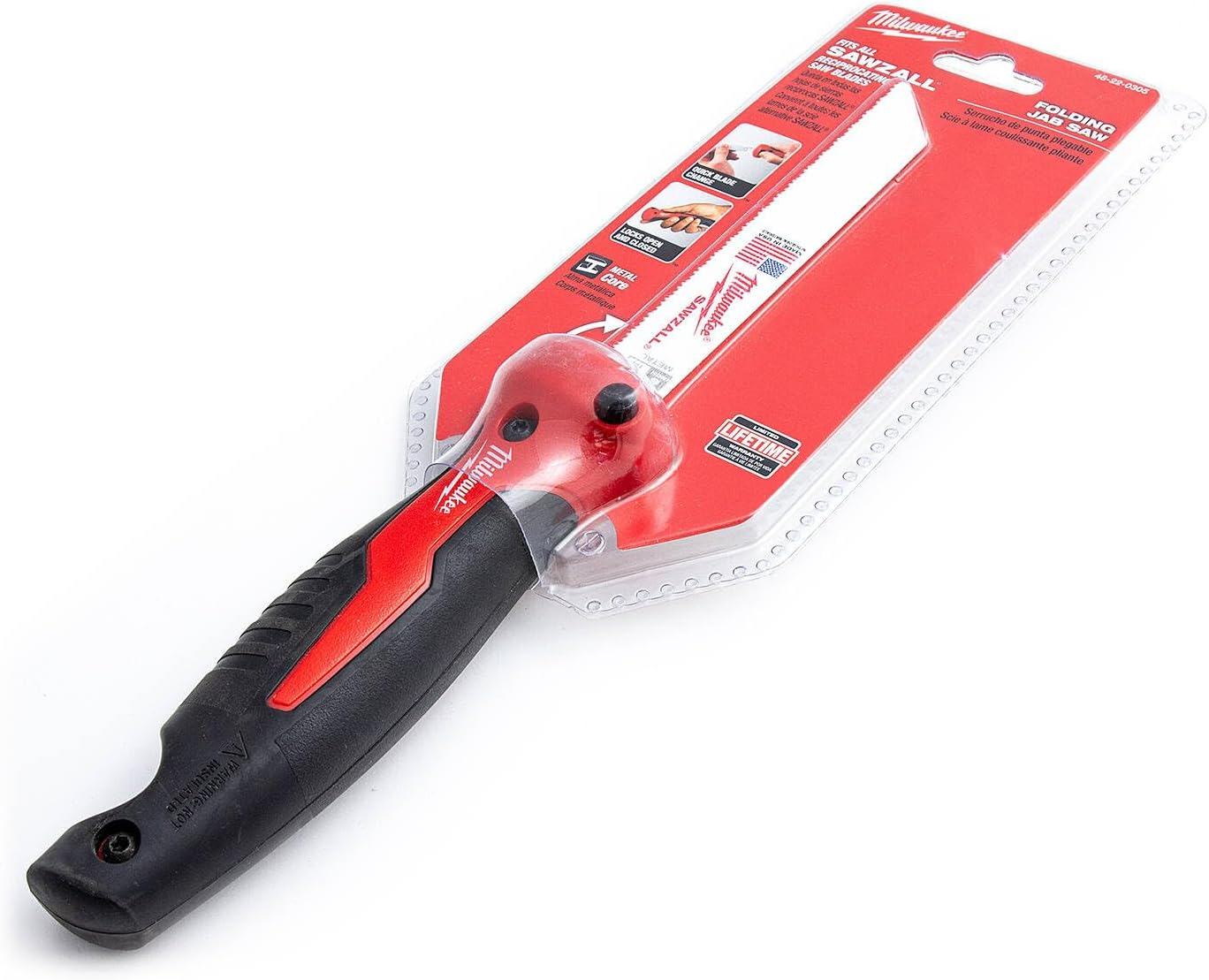 Milwaukee 48220305 Folding Jab Saw, Red/Black
