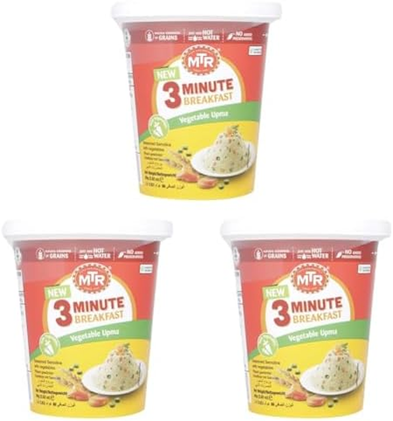 Mtr 3-Minutes Breakfast Vegetable Upma, 80 G image number 2