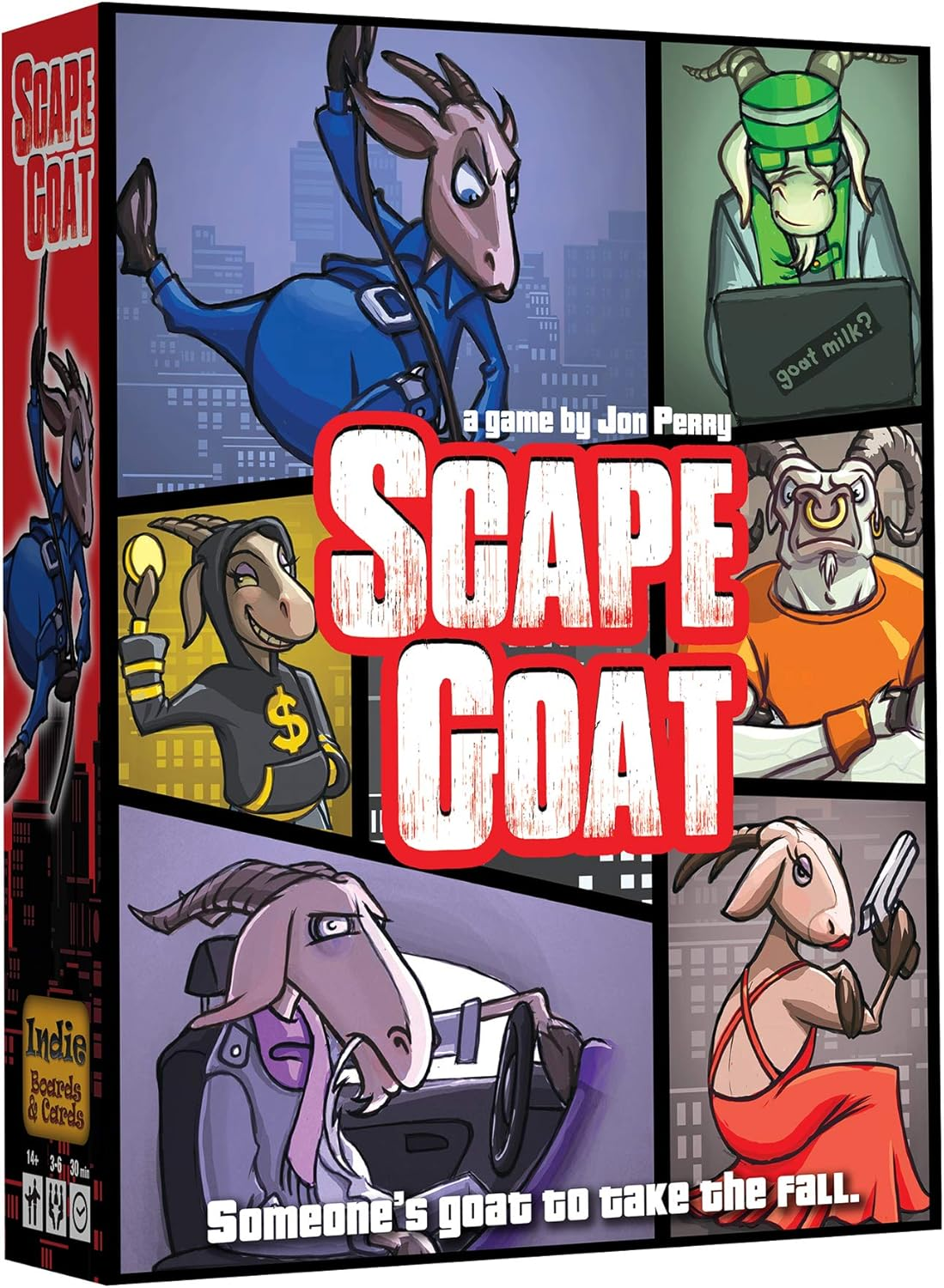 Indie Boards and Cards Scape Goat Multi: Board Game, 3 to 6 Players, Ages 14+ image number 4