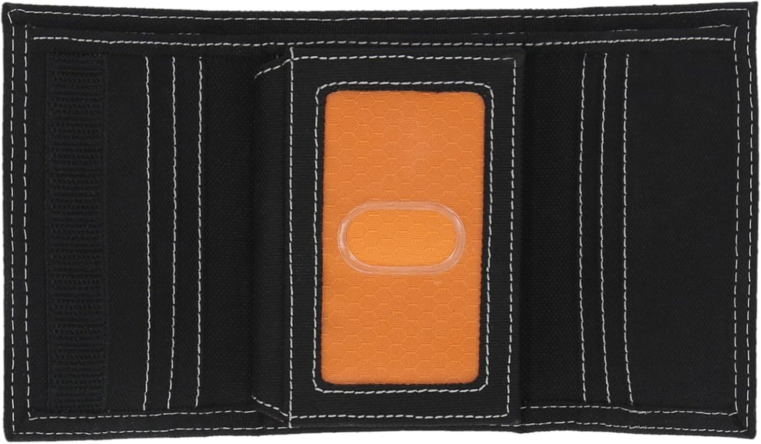 Timberland PRO Mens Cordura Velcro Nylon Trifold Wallet with Id Window Wallet image number 3
