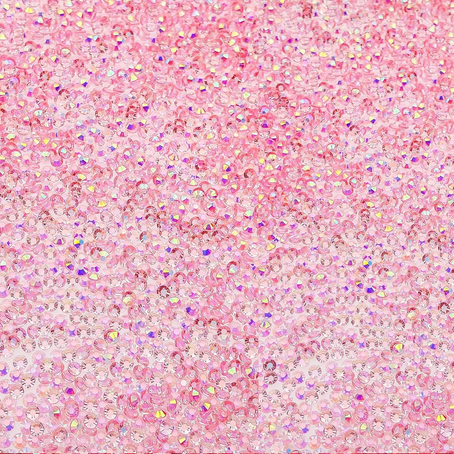 4000Pcs AB Color Resin Rhinestone Transparent Flatback Jelly Resin Rhinestones Bling Glitter Diamond Stone for Nails Decoration Crafts Eye Makeup Clothes Shoes Vases (3/4MM, Green)