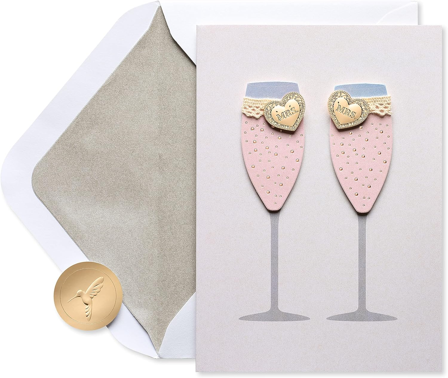 Papyrus Lesbian Wedding Card (Mrs. & Mrs.)