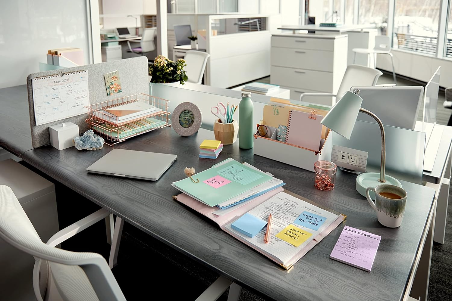 Post-It Greener Notes, 3 in X 3 In, Helsinki Collection, 100 Sheets/Pad, 12 Pads/Pack (654-RP-A) image number 5