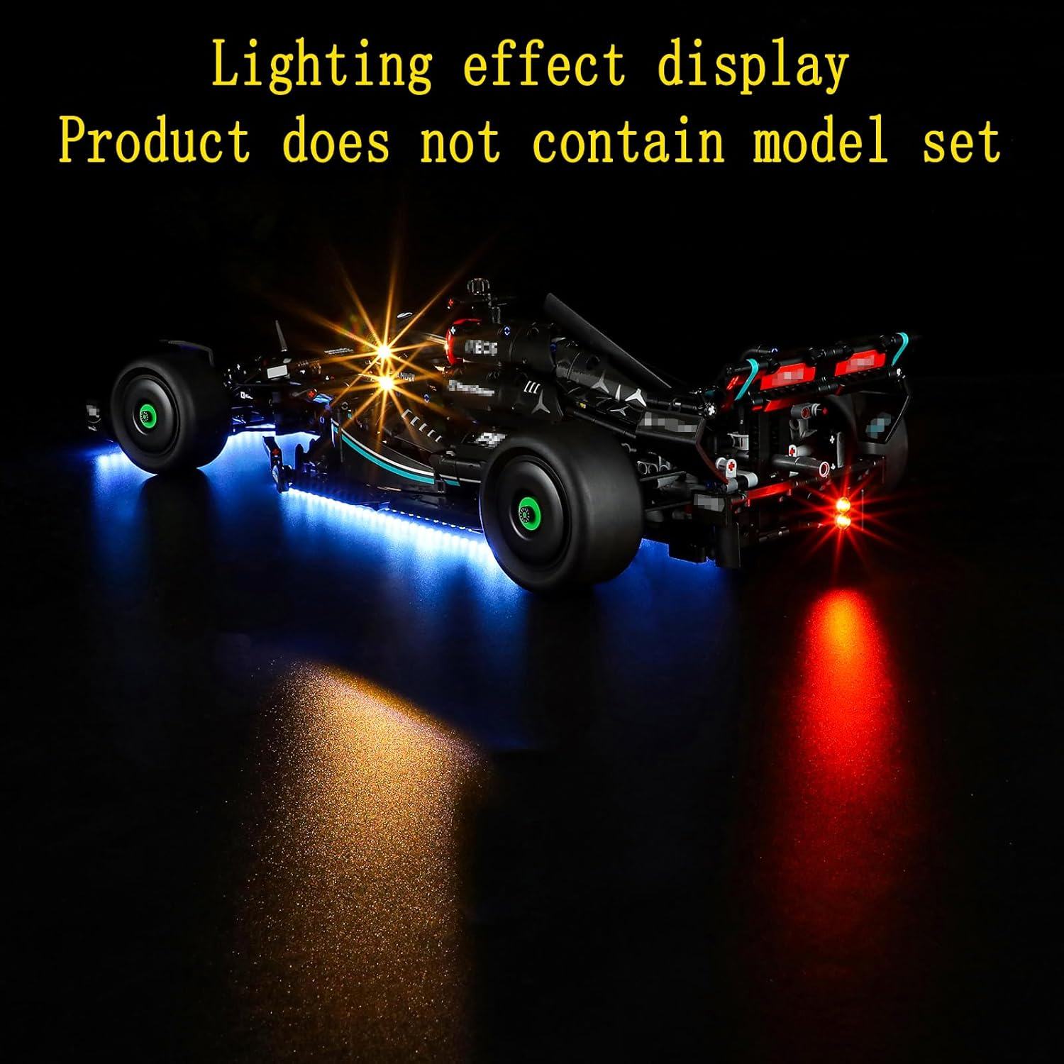 GEAMENT LED Light Kit Compatible with  AMG F1 W14 E Performance - Lighting Set for Technic 42171 (Model Set Not Included) image number 6