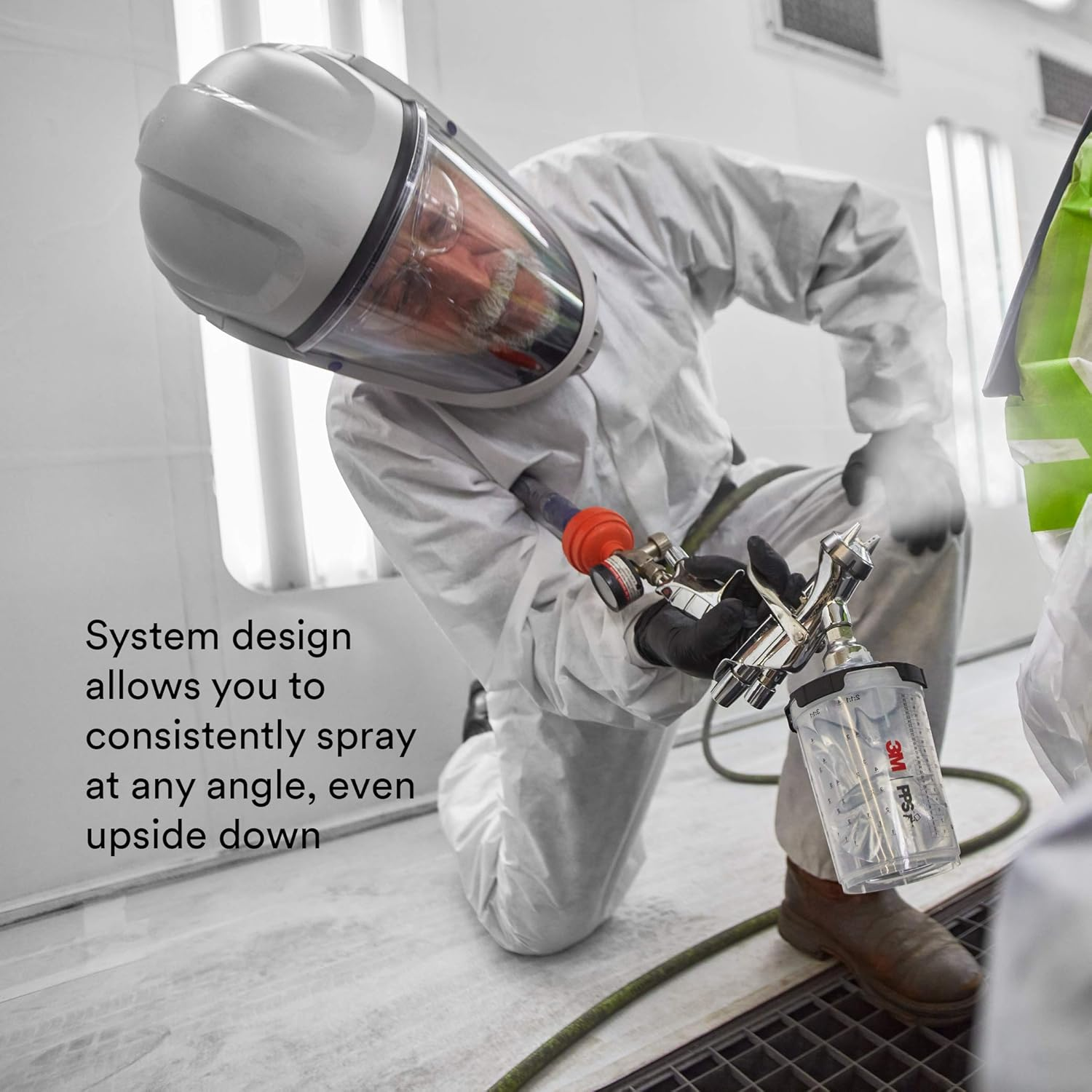 3M PPS 2.0 Spray Gun Cup, Lids and Liners Kit, 26325, Large, 28 Ounces, 125-Micron Filter, Use for Cars, Furniture, House and More, 1 Paint Cup, 50 Disposable Lids and Liners, 32 Sealing Plugs - 22 Oz (Standard) image number 2