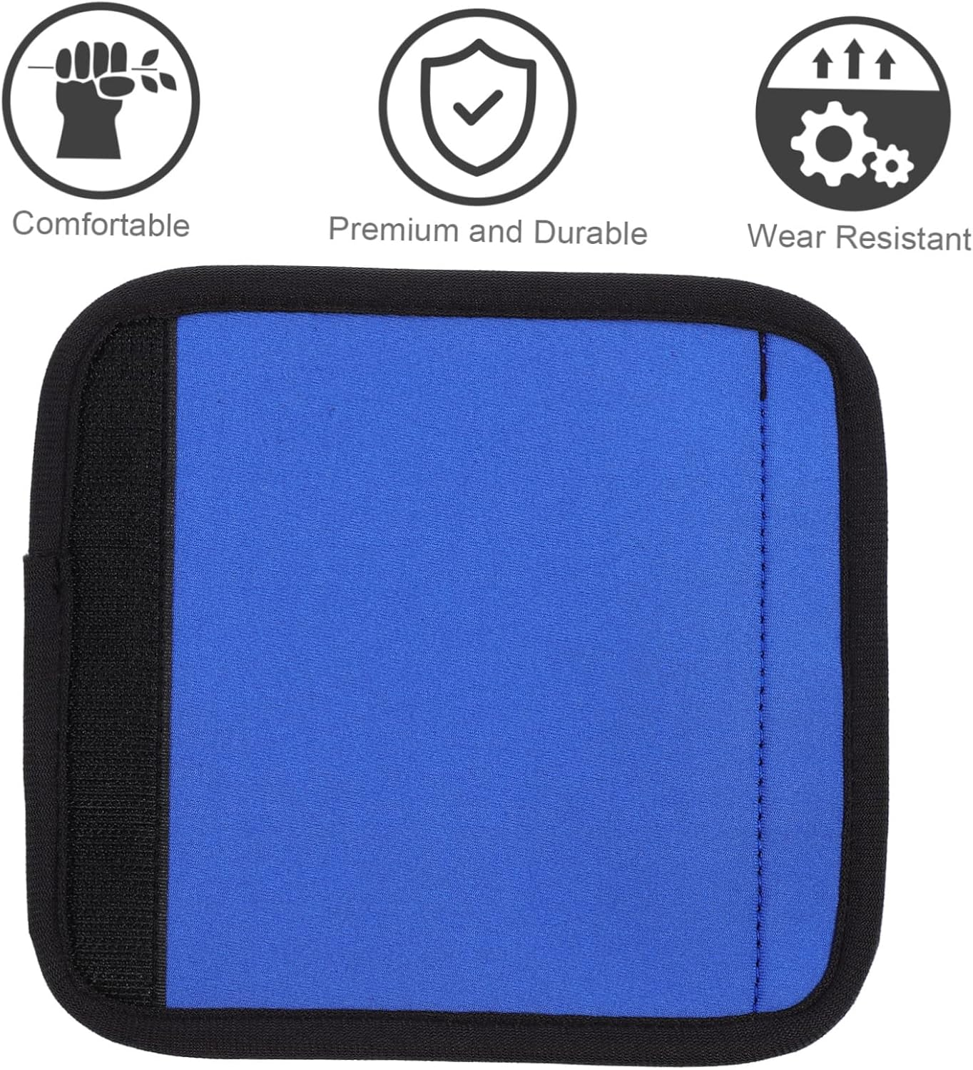 PRETYZOOM 3Pcs Neoprene Luggage Handle Wrap Suitcase Identifier Grip Travel Bag Handle Covers for Purse Wallet Protection for Suitcase Travel Tags and Case Supplies