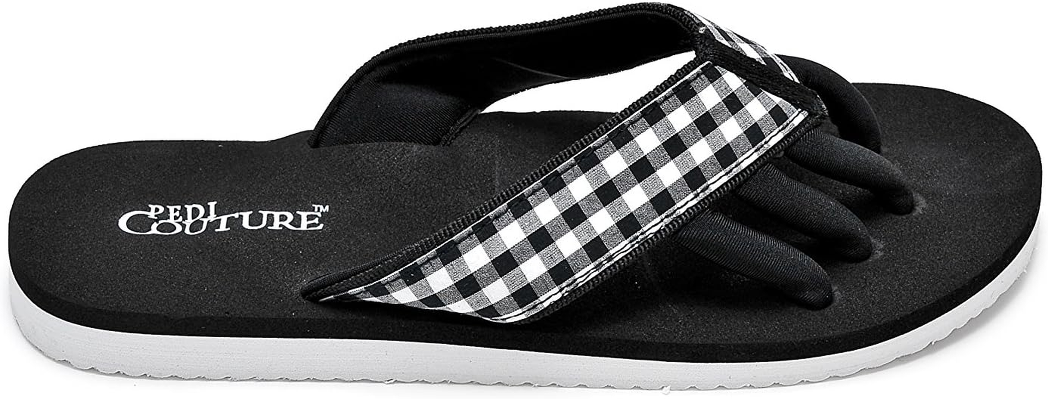 Pedi Couture Sandals, Lightweight Women'S Sandals with Toe Separator, Shower Slippers, Toe Mules, Leisure, Bath, Sauna Shoes, Spa, Pedicure