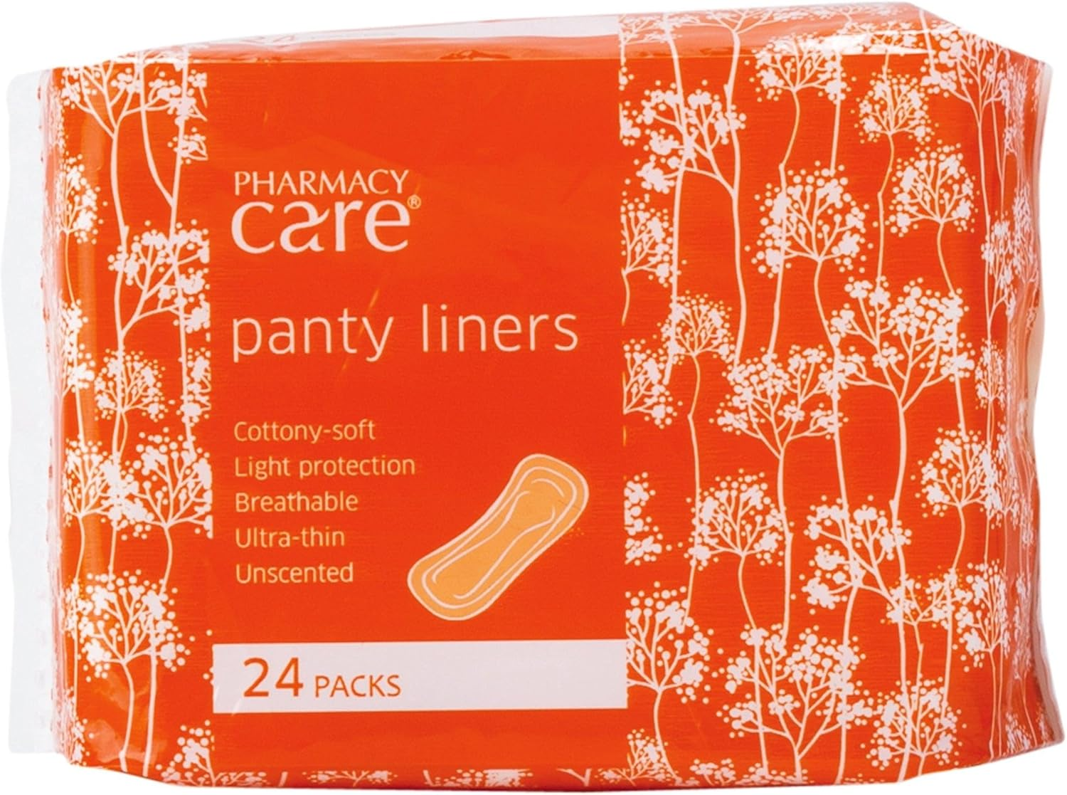Pharmacy Care Cottony Soft Panty Liners (Pack of 24)