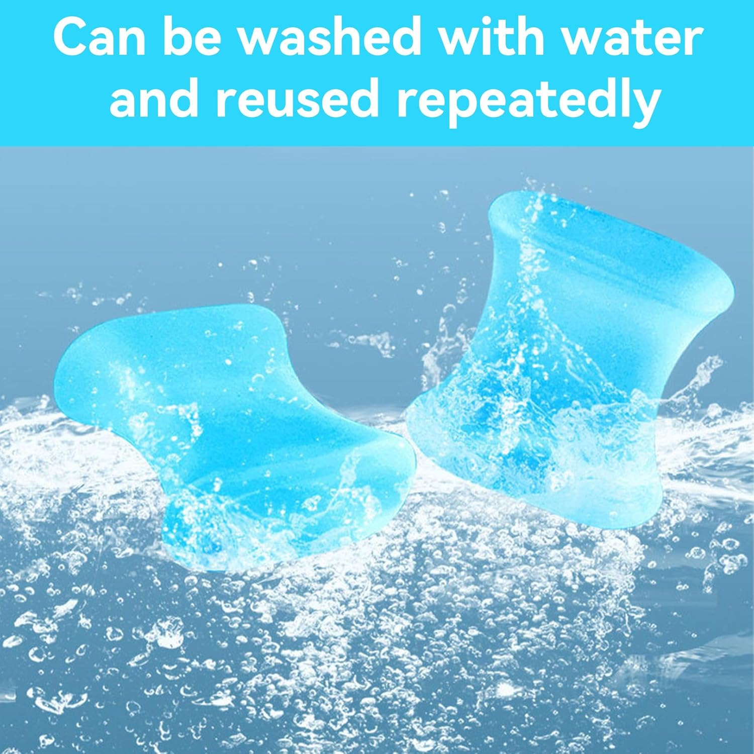 Pack of 8 Gel Toe Separators, Toe Separators, Small Toe, Hallux Valgus Correction, Toe Separator Women'S Silicone, Toe Spacer, Toe Separator, Toe Separator, Large, Toe Separator image number 2