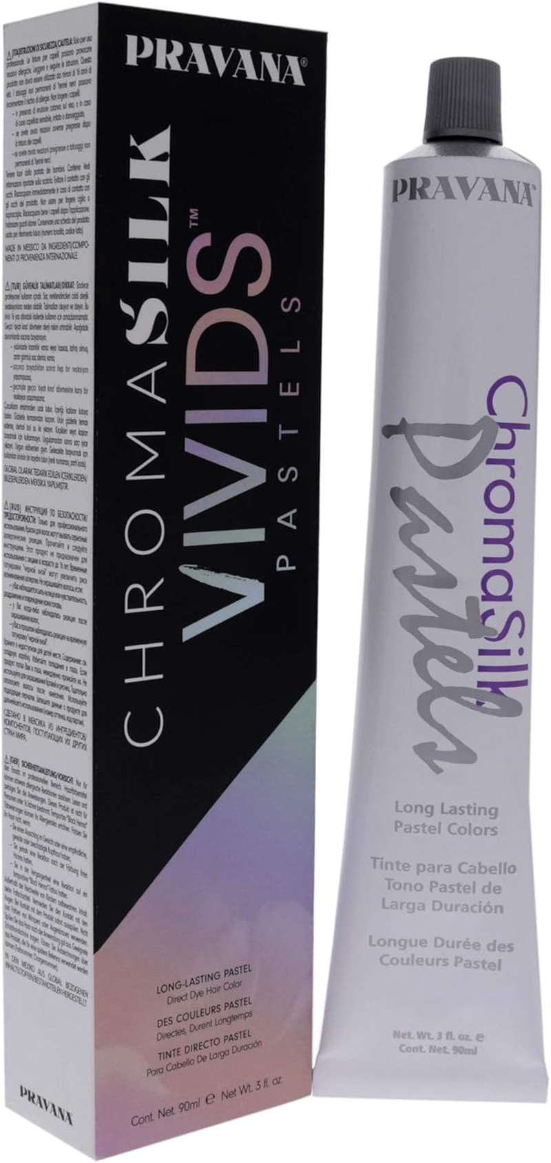 Pravana Chromasilk Vivids Pastels Semi Permanent Hair Color 90 Ml, Too Cute Coral image number 2