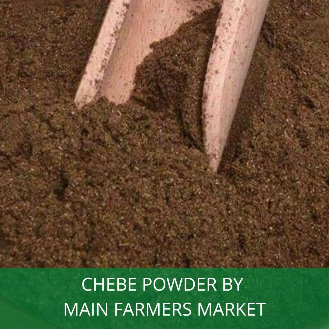 Main Chebe Powder for Hair Growth and Strength, Dye-Free Organic Ingredients of African Chad for Long Hair, Men & Women (100G) image number 4