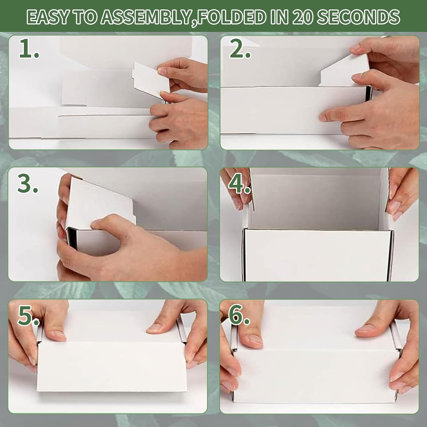 25 Pcs Double-Sided White Corrugated Cardboard Shipping Cartons 150X100X40Mm/Ea, Small Packet Shipping Boxes, Small Parcel Cartons, Packaging Mailing Boxes for Business Posting Storing Gift (White) image number 4