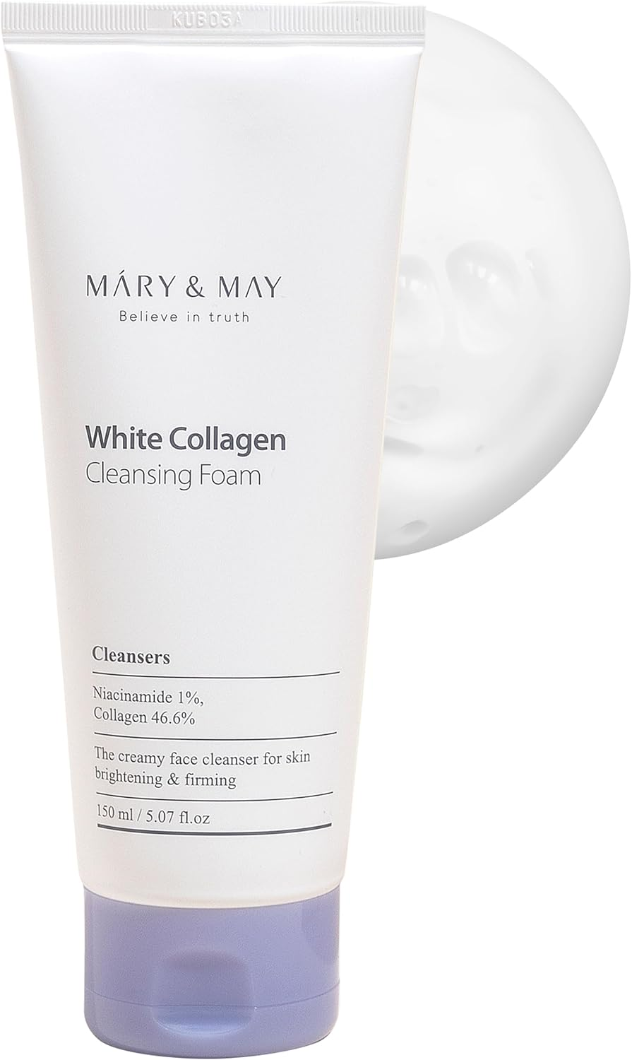 Mary & May White Collagen Cleansing Foam 150 Ml image number 5