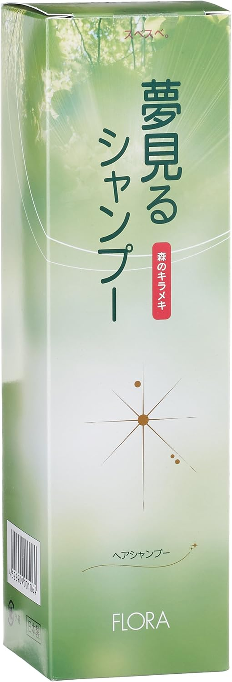 Flora 100% Natural Unscented Hair Shampoo Dream Shampoo 300Ml