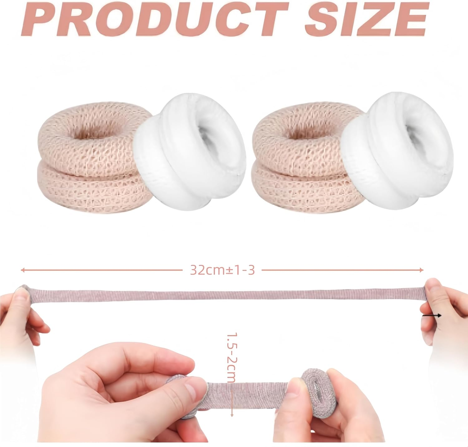 20Pcs Tubular Bandage Finger Roll Cotton Finger Cot, Tubular Finger Bandage Cots, Tubular Finger Cots image number 2