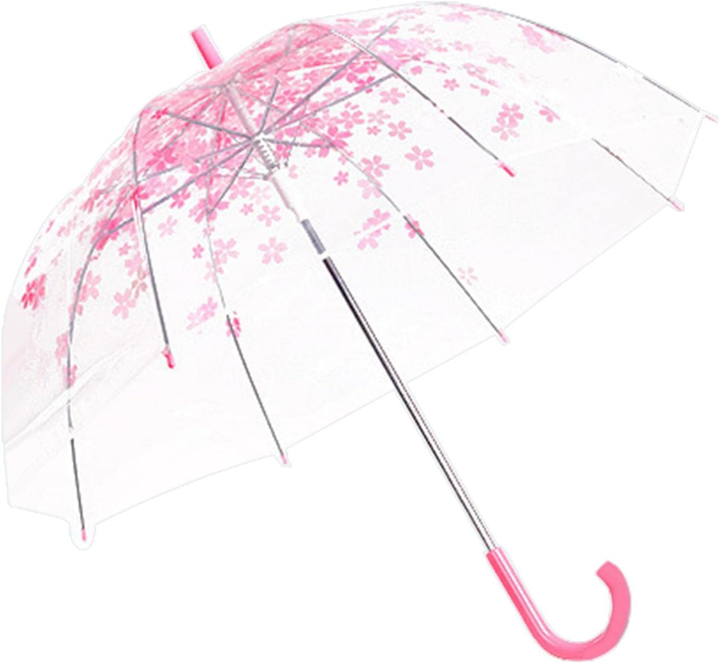 Yuksok Bubble Umbrella for Women & Girls, Kids & Adult Dome Shaped Stick Rain Umbrella image number 3