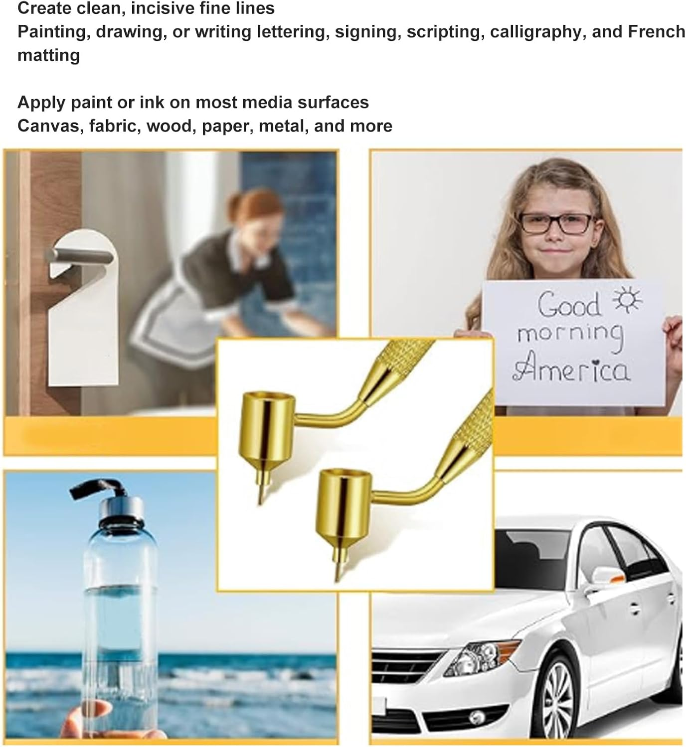 Detailing Fine Line Fluid Writer Paint Applicator, Precise Touch up Paint, Fine Paint Applicator Pen for Stone Chips and Scratch Repair (0.4 Mm) image number 3