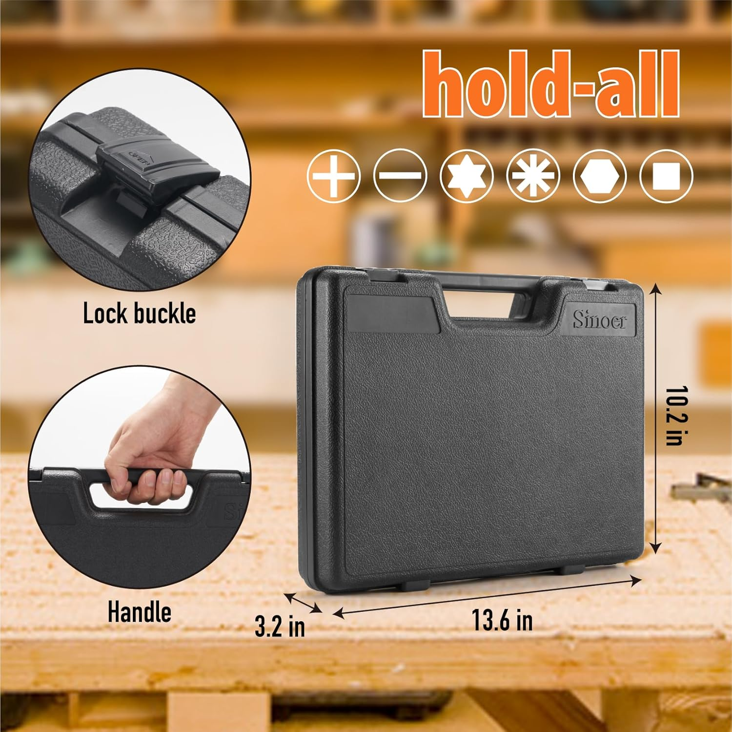 70-Piece Magnetic Screwdrivers Set with Case, Precision Screwdriver Kit,Includes Slotted, Phillips,Torx,Hex, Square,Pozidriv, and Precision Tools for Repair Home Improvement,Diy Craft image number 3