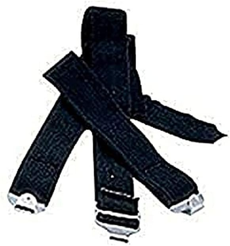 Macgregor Leg Guard Replacement Straps, Black