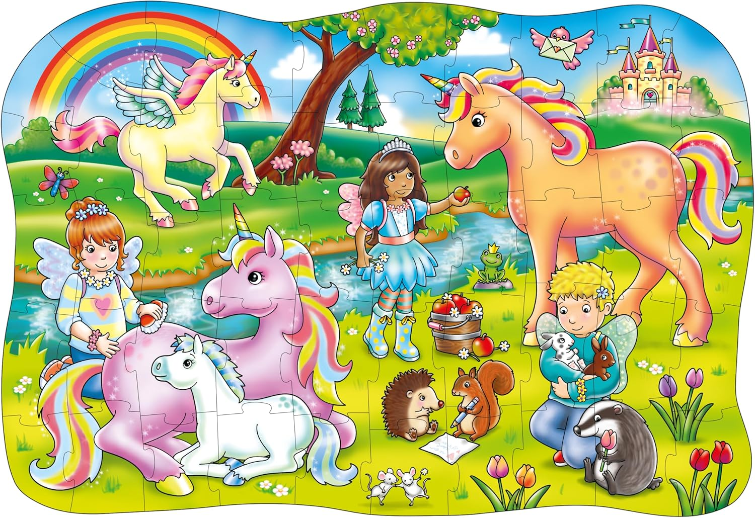 Orchard Jigsaw - Unicorn Friends & Poster 50 Pieces image number 6