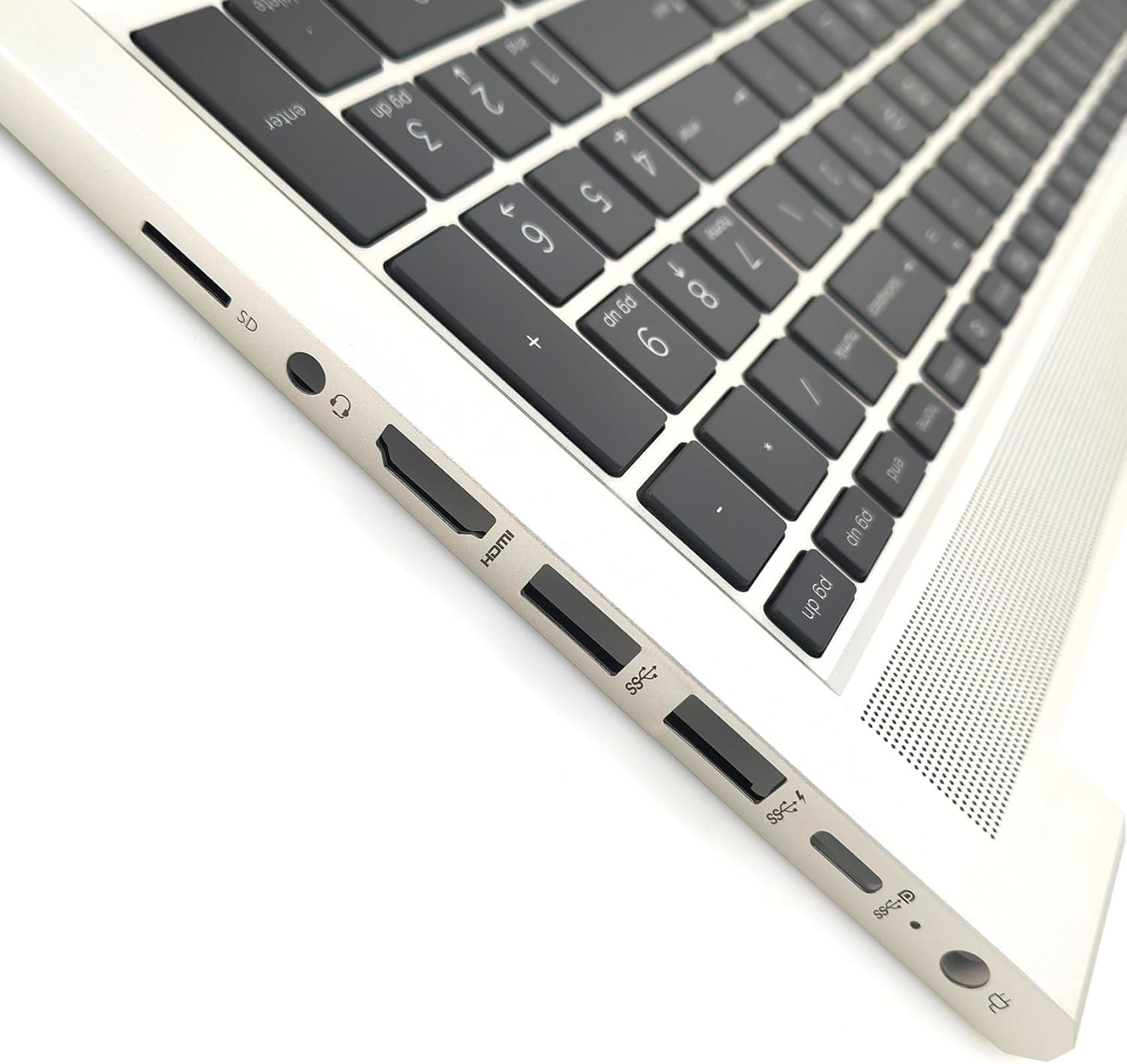 New Upper Case Palmrest Replacement for HP Probook 450 455 G8 Series Laptop Keyboard Assembly Top Cover US Layout M21742-001 Silver
