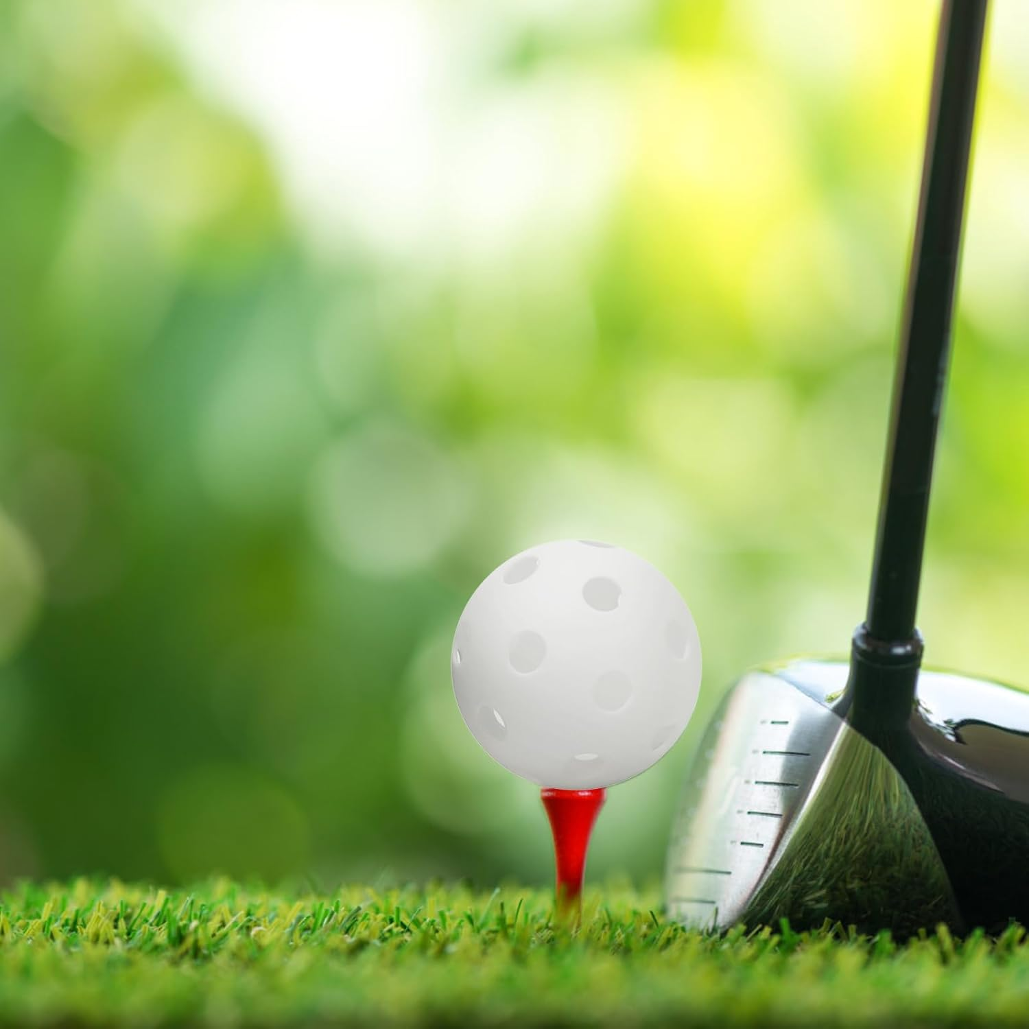 Hiziwimi Plastic 83 Mm Golf Tees, Multi-Colored 3 1/4 Inches Golf Tees with Rubber Cushion Tops, Durable Golf Training Accessories, Ideal as Gifts for Golf Beginners and Enthusiasts image number 4