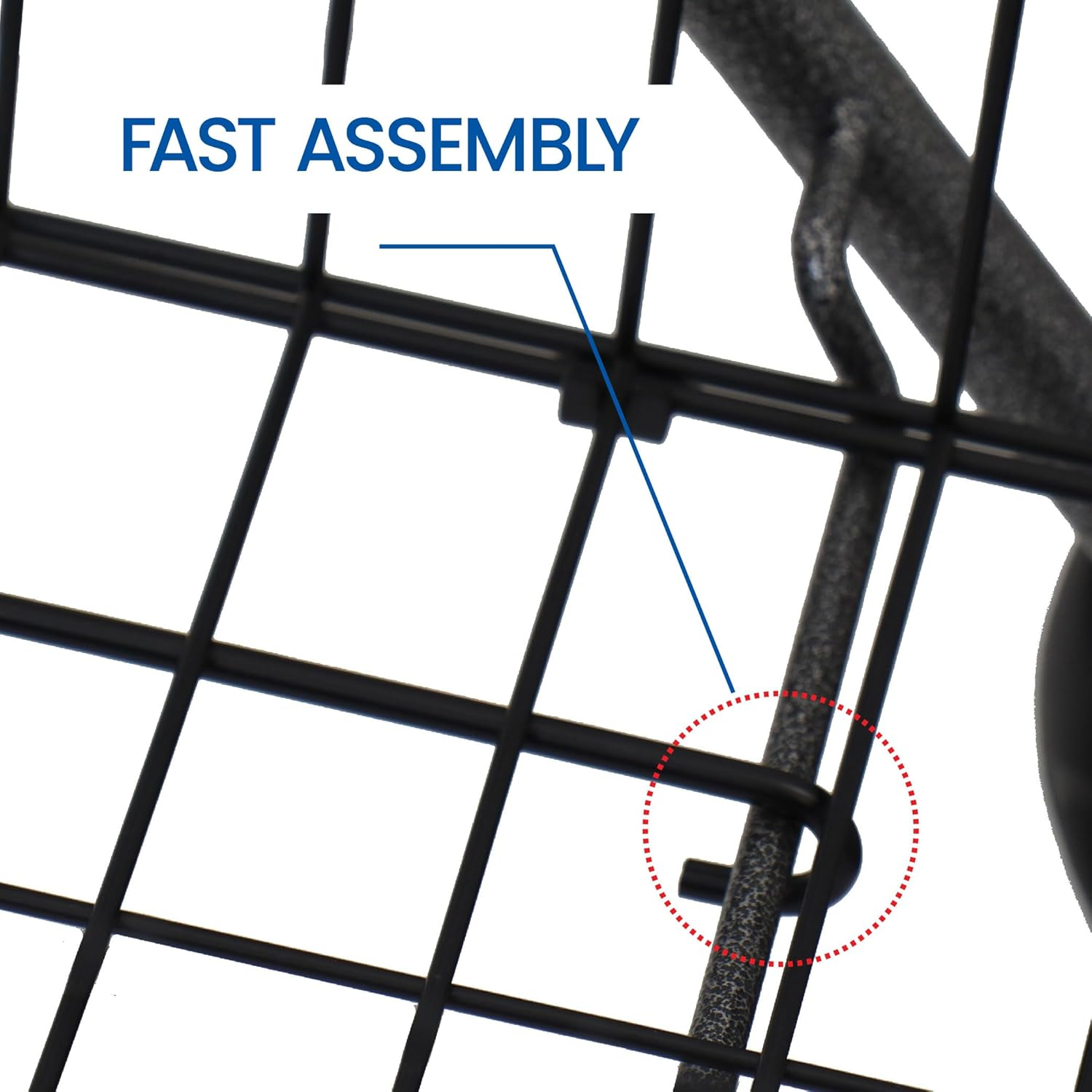 Dual Handy Basket Cart &ndash; 50Kg Capacity, 107L Volume, Dual Baskets, Foldable, 360&deg; Swivel Wheels, Durable Epoxy Coating, Quick Assembly &ndash; Ideal for Groceries, Laundry, Beach,&Warehouse image number 1