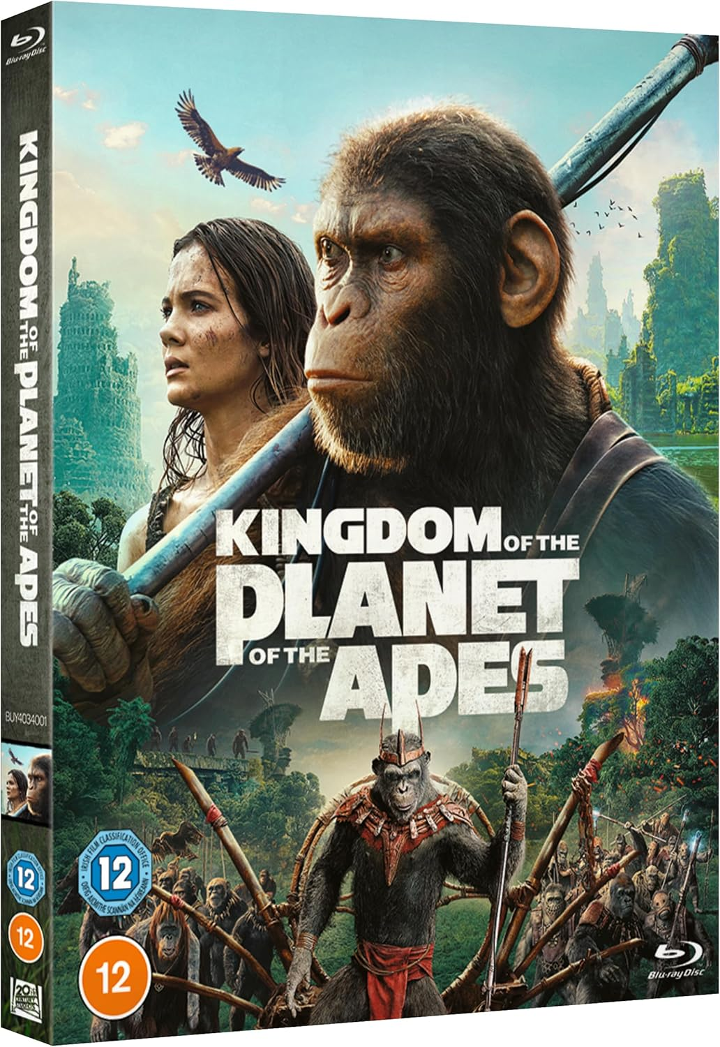 The Kingdom of the Planet of the Apes [Blu-Ray] [Region a & B & C]