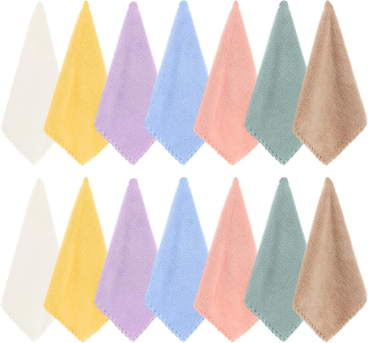 Pack of 14 Guinea Pig Plush Blanket, Soft, Absorbent Towel, Reusable Blanket, Small Animal Bed Blanket image number 4