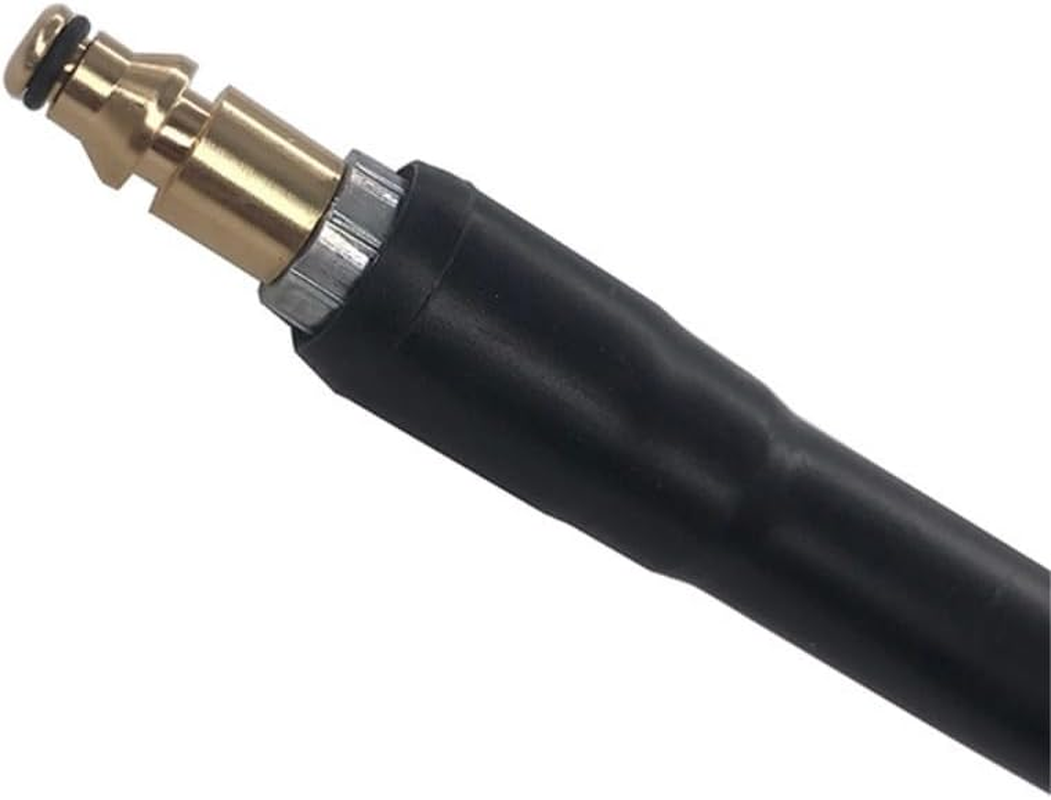 Poemtian Pressure Washer Hose,Garden Hose Flexible Power Washer Hose, Lightweight Kink Resistant Power Washer Hose Replacement,Durable and Easy to Store