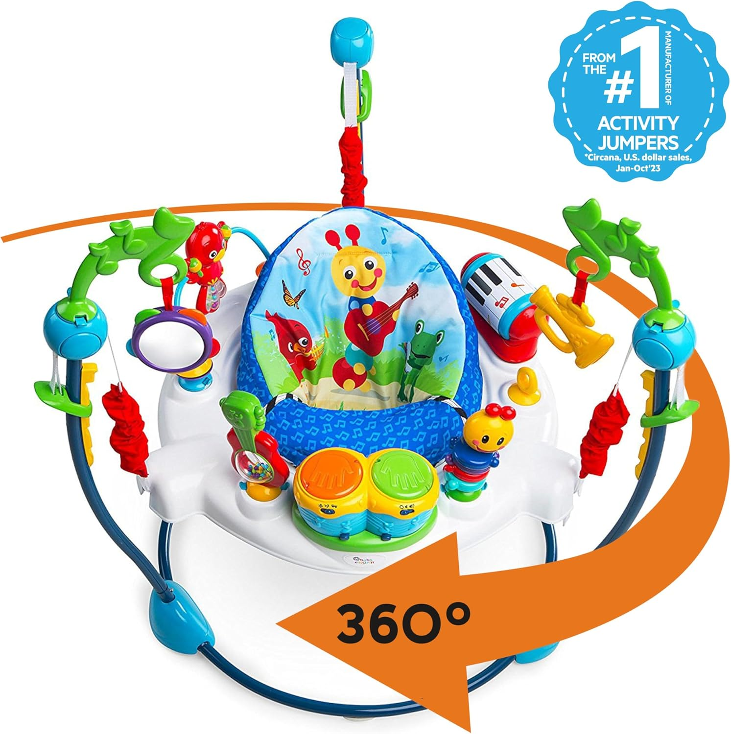 Baby Einstein Neighborhood Symphony Play Center Activity Jumper image number 1