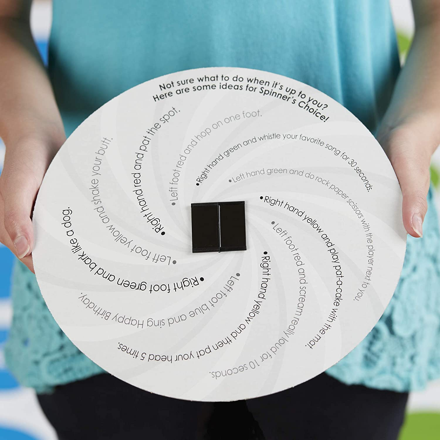 Twister Ultimate: Bigger Mat, More Coloured Spots, Family, Kids Party Game Age 6+; Compatible with Alexa (Amazon Exclusive) image number 1