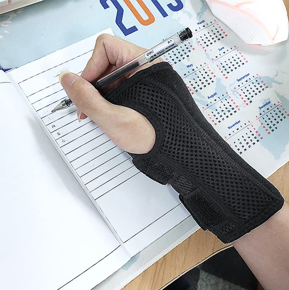 Wrist Brace Carpal Tunnel Right Left Hand for Men Women, Night Wrist Sleep Supports Splints Arm Stabilizer with Compression Sleeve Adjustable Straps,For Tendonitis Arthritis Pain Relief image number 5