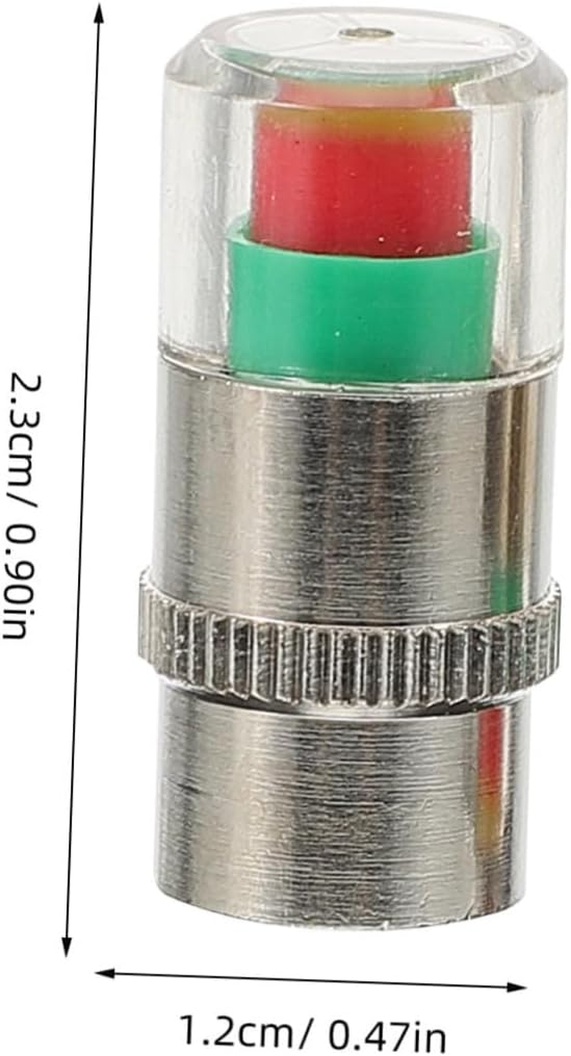 TOPPERFUN Car Tire Pressure Valve Caps Automotive Tyre Monitor Indicators Tire Stem Caps for Vehicle Tyre Valve Covers image number 5