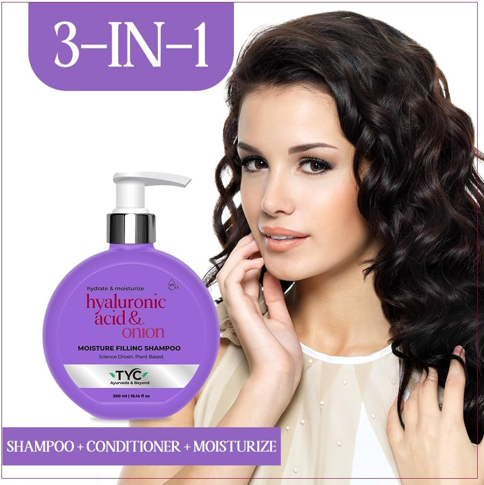 TYC Baobab Buddy Shampoo | Sulphate Free, Made with Organic Baobab Protein and Red Onion Extract, Hair Fall Control Shampoo for Men and Women - 300 ML image number 6