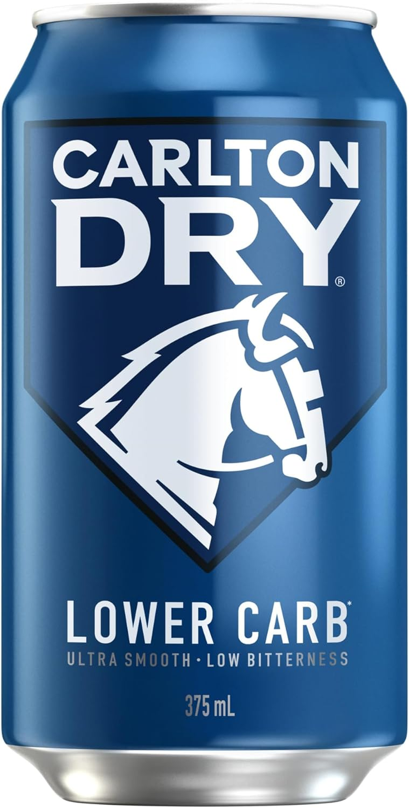 Carlton Dry, Low Carb & Full Strength Beer, Crisp & Refreshing Finish, Classic Australian Lager, 4.5% ABV, 375Ml (Case of 24 Cans) image number 1