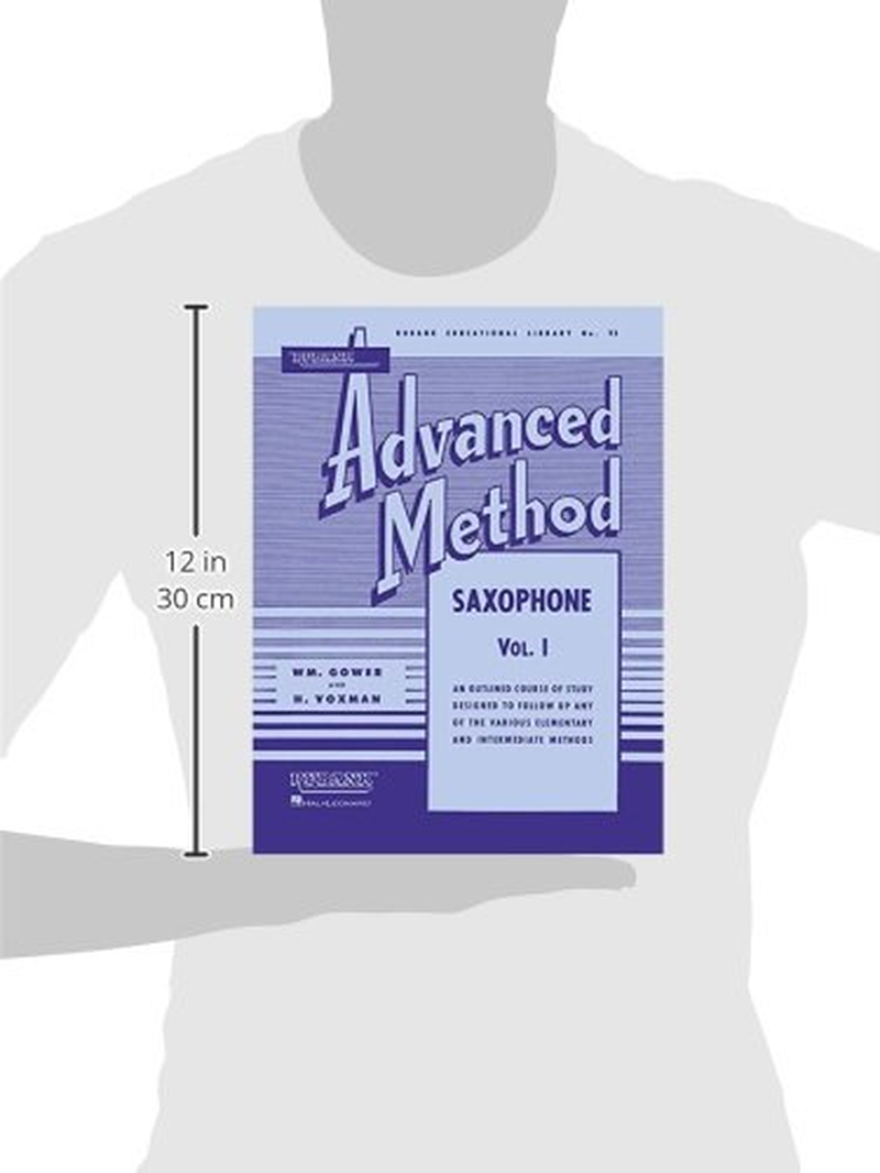 Rubank Advanced Method Saxophone Vol. 1 Book