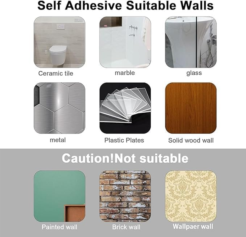 Towel Holder Bathroom Hand Towel Bar, Acrylic Plastics Towel Ring Self Adhesive Towel Bar for Bathroom or Kitchen Wall, Contemporary Style Self Adhesive (White) - White image number 5