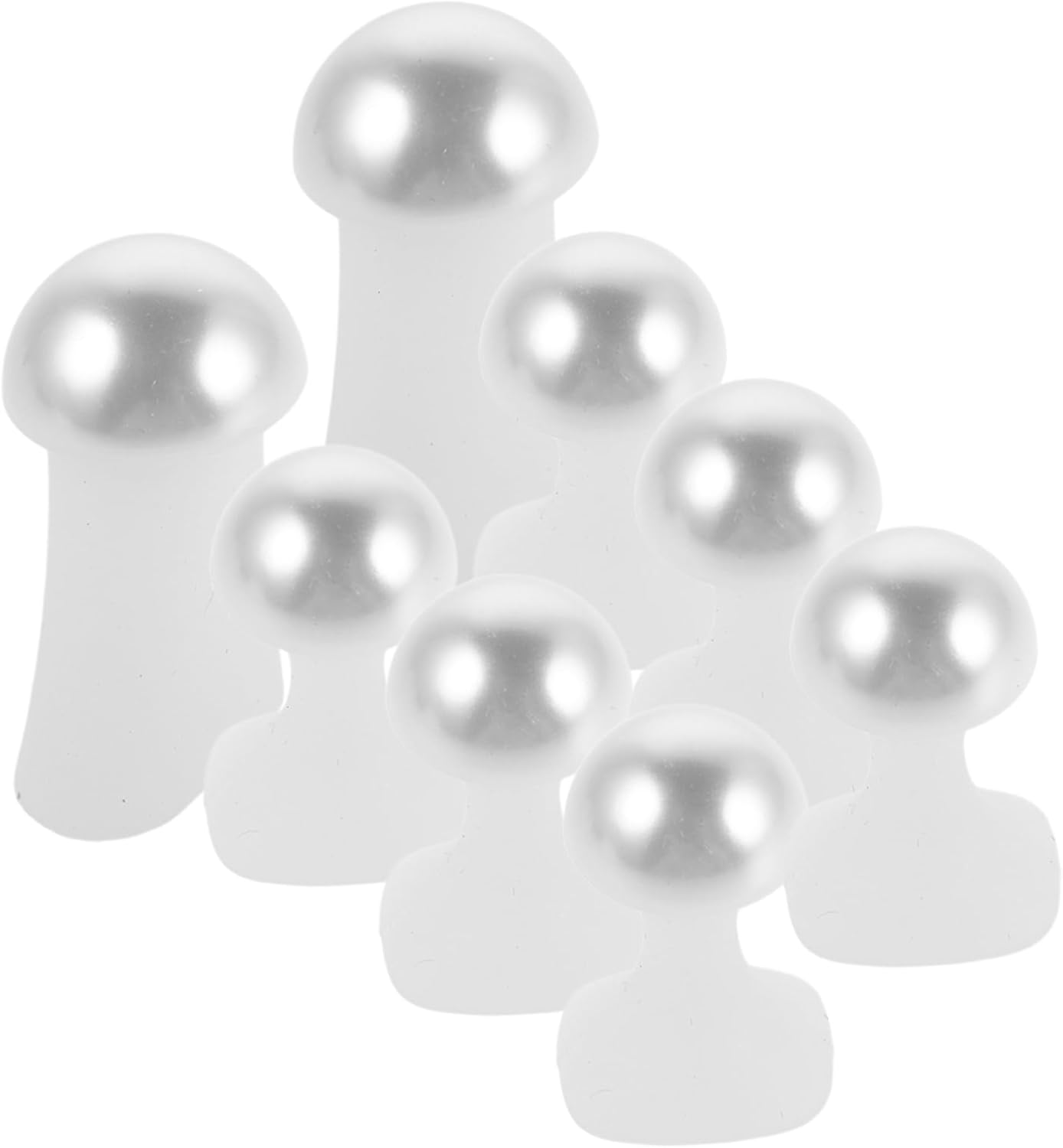 ARTSEWPLY 24Pcs Soft Silicone Toe Separators with Design for Pedicure Toe Dividers for Precise Nail Polish Application Comfortable Feet Nail Spacers for Home and Salon image number 5