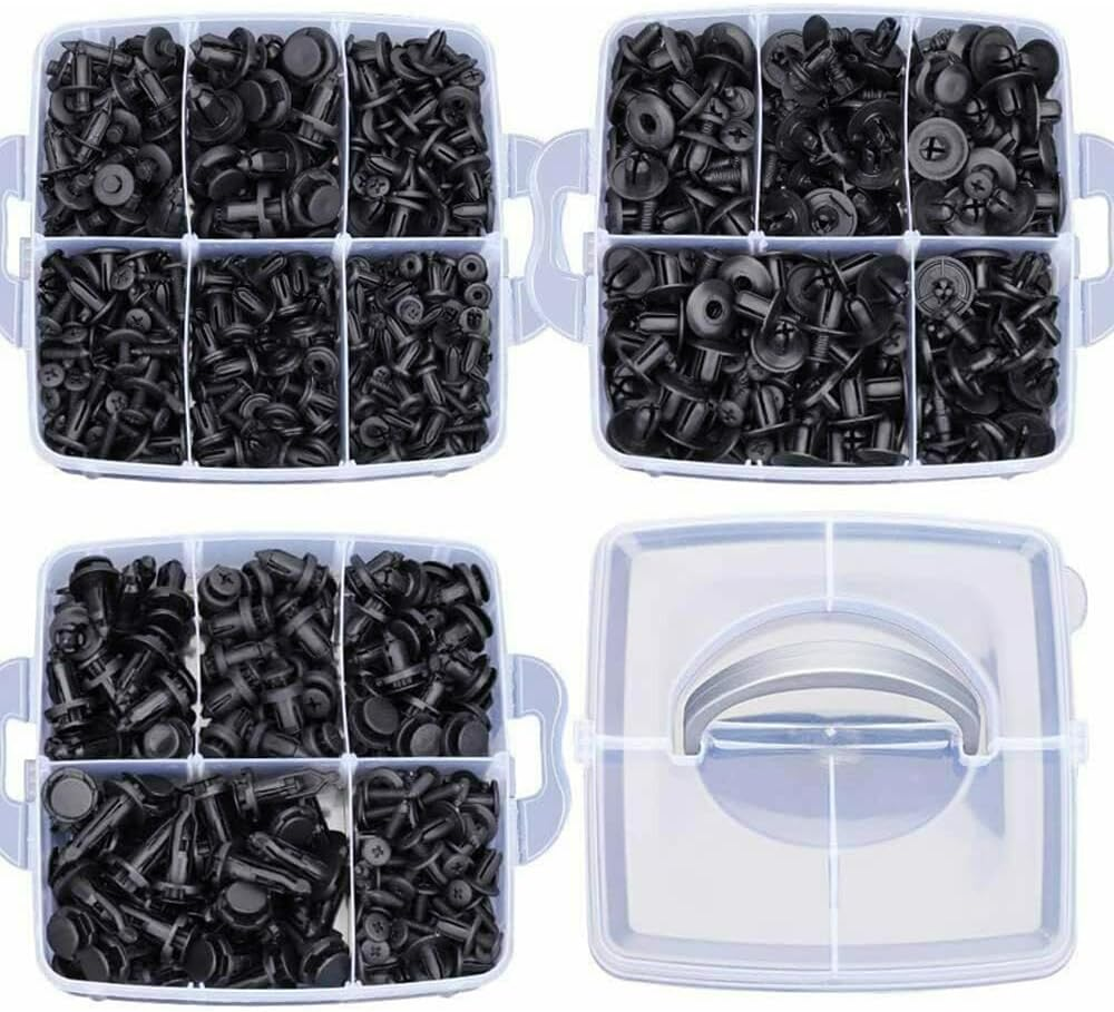 Tootoo 795X Car Body Trim Clips Retainer Bumper Auto Panel Push Plastic Fastener Kit image number 1