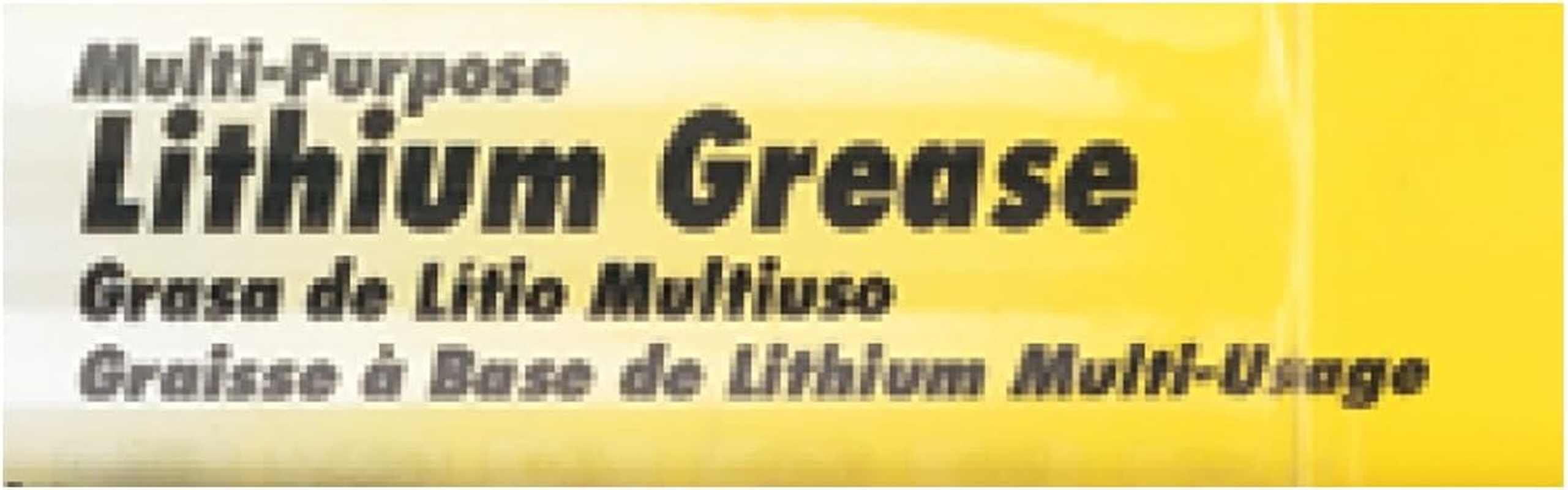 LUMAX LX-1901 Amber Multi-Purpose Lithium Grease Cartridge &ndash; Oz. Pack of 3. Heavy-Duty, Lithium-Base Grease Is Ideal for Most Agricultural, Automotive and Industrial Applications. image number 2