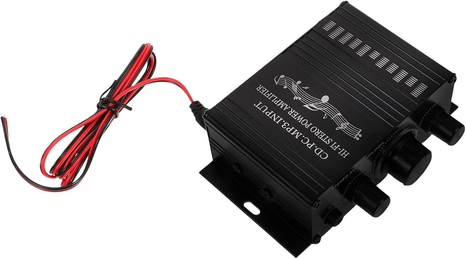 SEWOART Mini Stereo Amplifier Amplifier for Home Car and Motorcycle Audio Systems Easy Operation and Sound image number 5