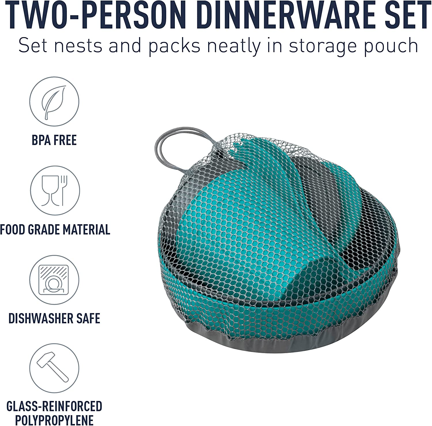 Sea to Summit Campinggeschirr Deltalight Camp 2.2 Set image number 5