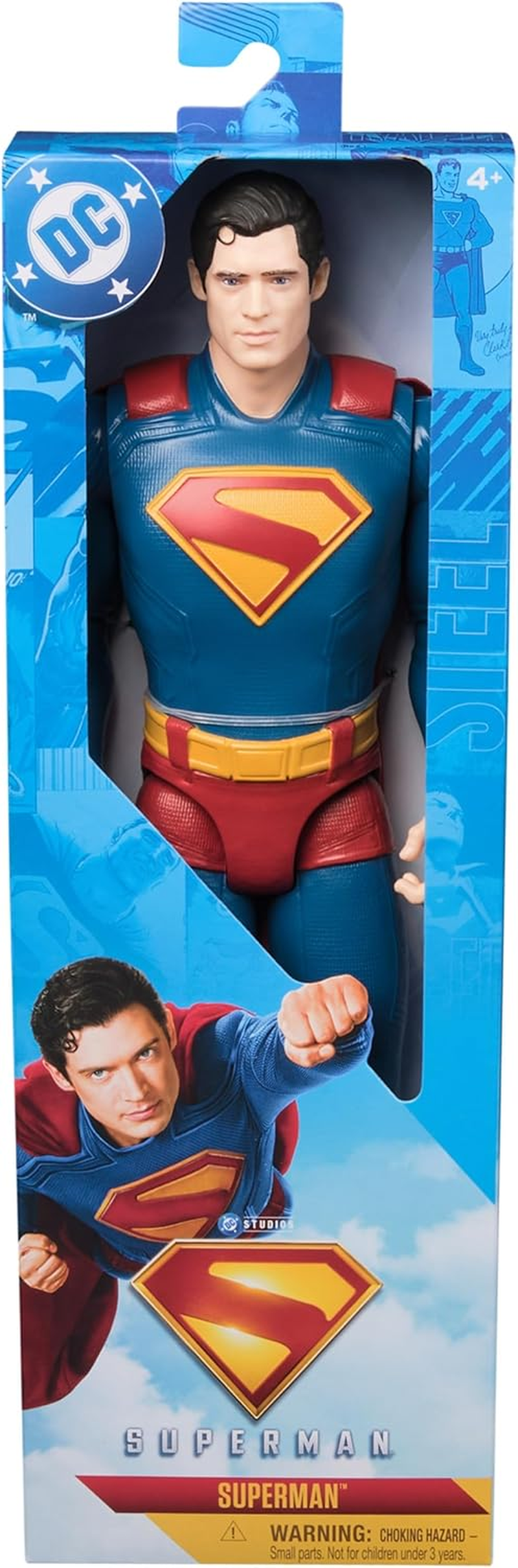 DC Comics, Superman 12-Inch Superhero Action Figure, Kids Toys for Boys and Girls Pretend Play, for Ages 4 and Up image number 6